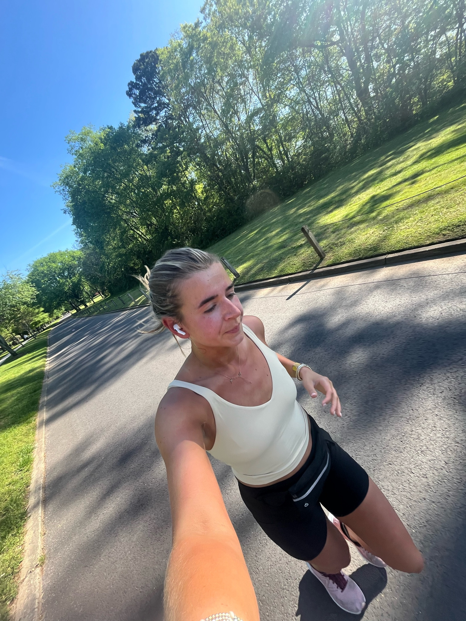 An outfit that makes running … better! These running shoes changed my life!

#LTKActive #LTKfindsunder100