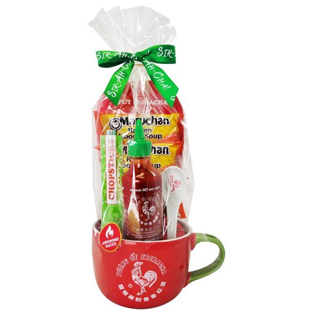 Sriracha Noodle Bowl with Ramen Noodle Soups, Chopsticks, and Sriracha Hot Sauce | Walmart (US)