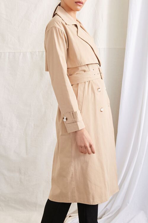 Belted Double-Breasted Trench Coat | Forever 21 (US)