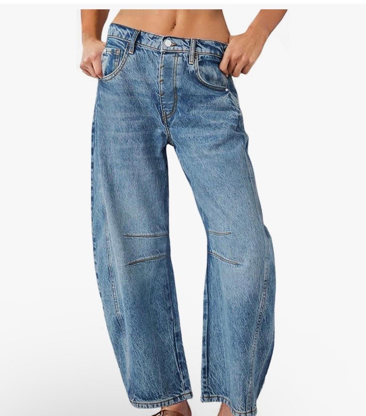 Barrel leg jeans 