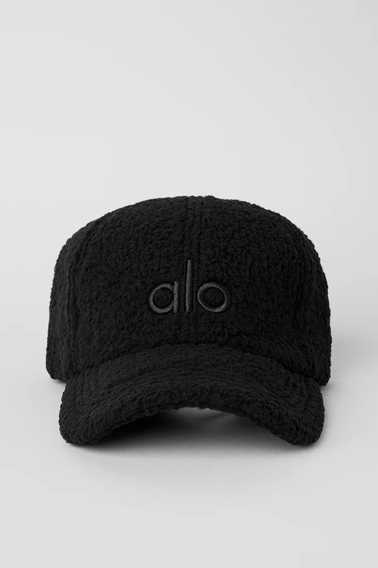 Micro Sherpa Off-Duty Cap - Black | Alo Yoga (US)
