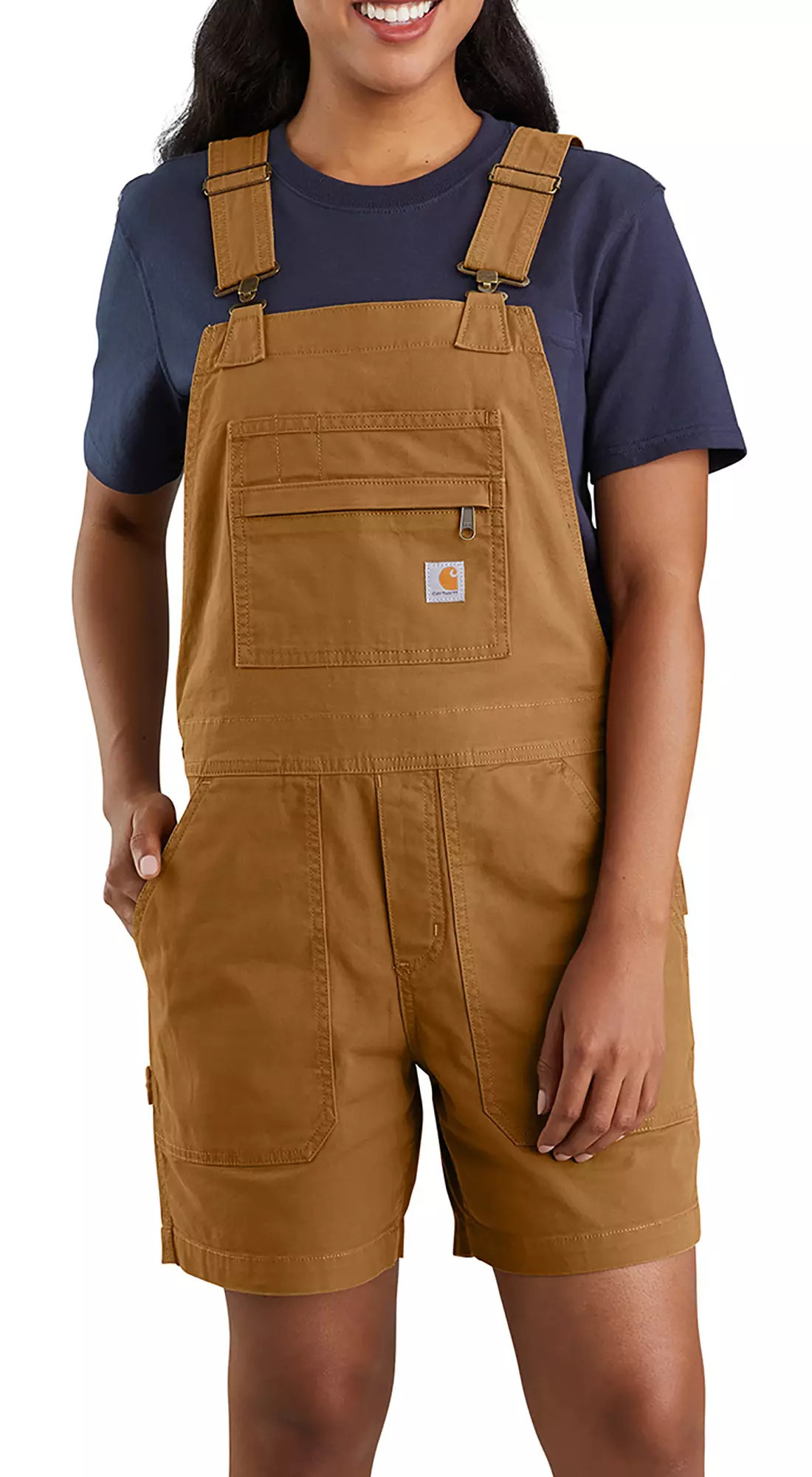 Carhartt Women's Rugged Flex Canvas Shortalls | Dick's Sporting Goods