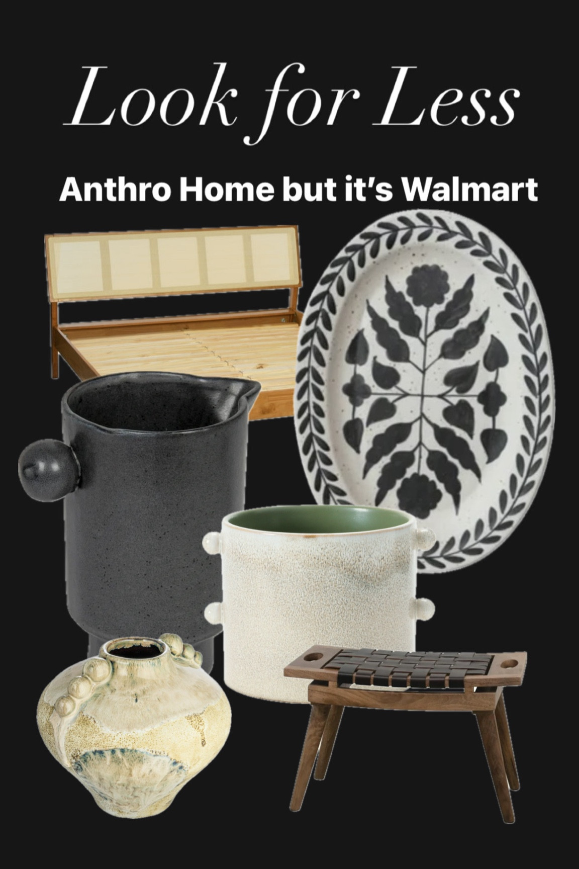 Look for Less: Anthro Home but it’s Walmart

#homedecor #furniture #lookforless #bohohome #organicmodern #interiordesign #interiors #homedesign #anthrohome #anthropology

#LTKSeasonal #LTKHome #LTKFallSale
