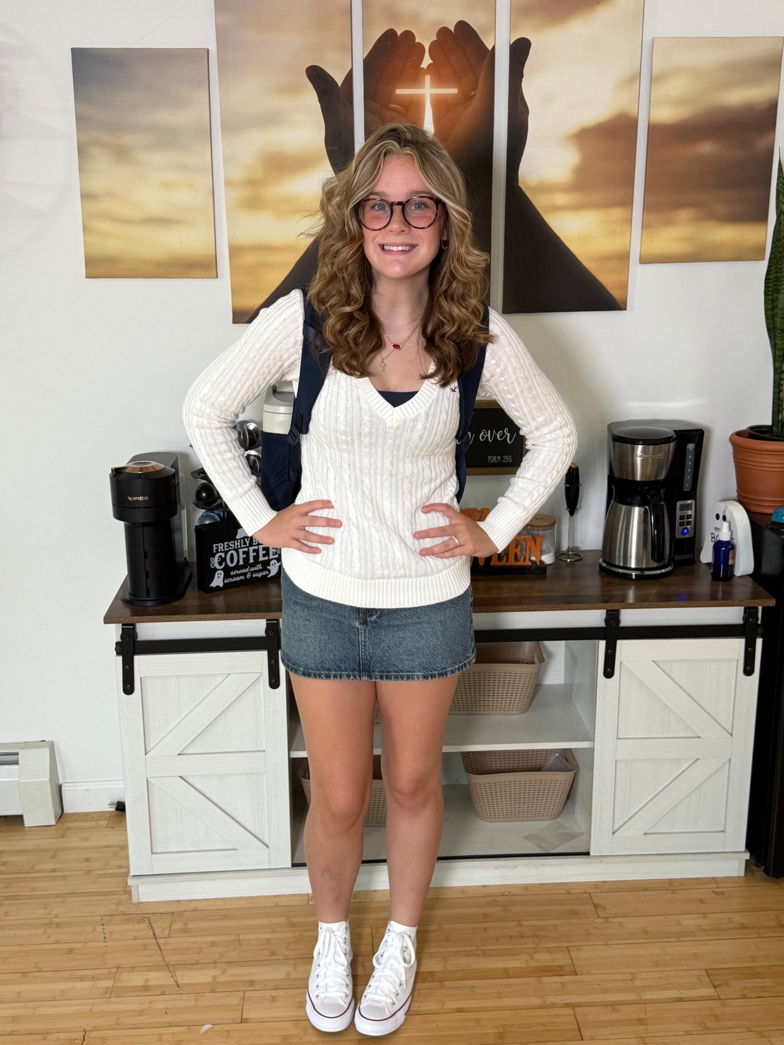 Perfect fall outfit for back to school! And a surprisingly not expensive back pack! #fallfit

#LTKFamily #LTKSeasonal #LTKKids