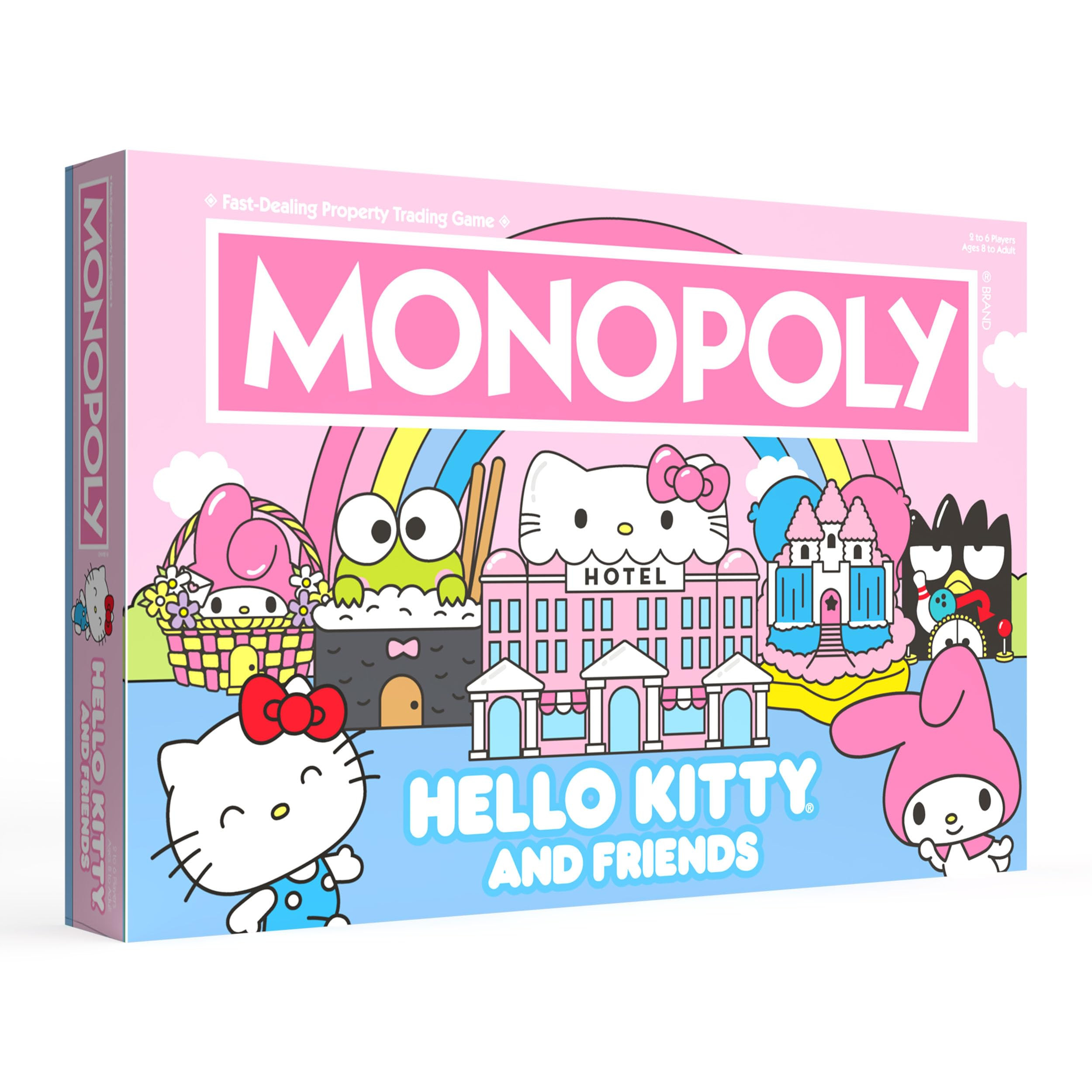 Monopoly: Hello Kitty and Friends, Buy, Sell, Trade Buildings from The Animated Series, Featuring... | Amazon (US)