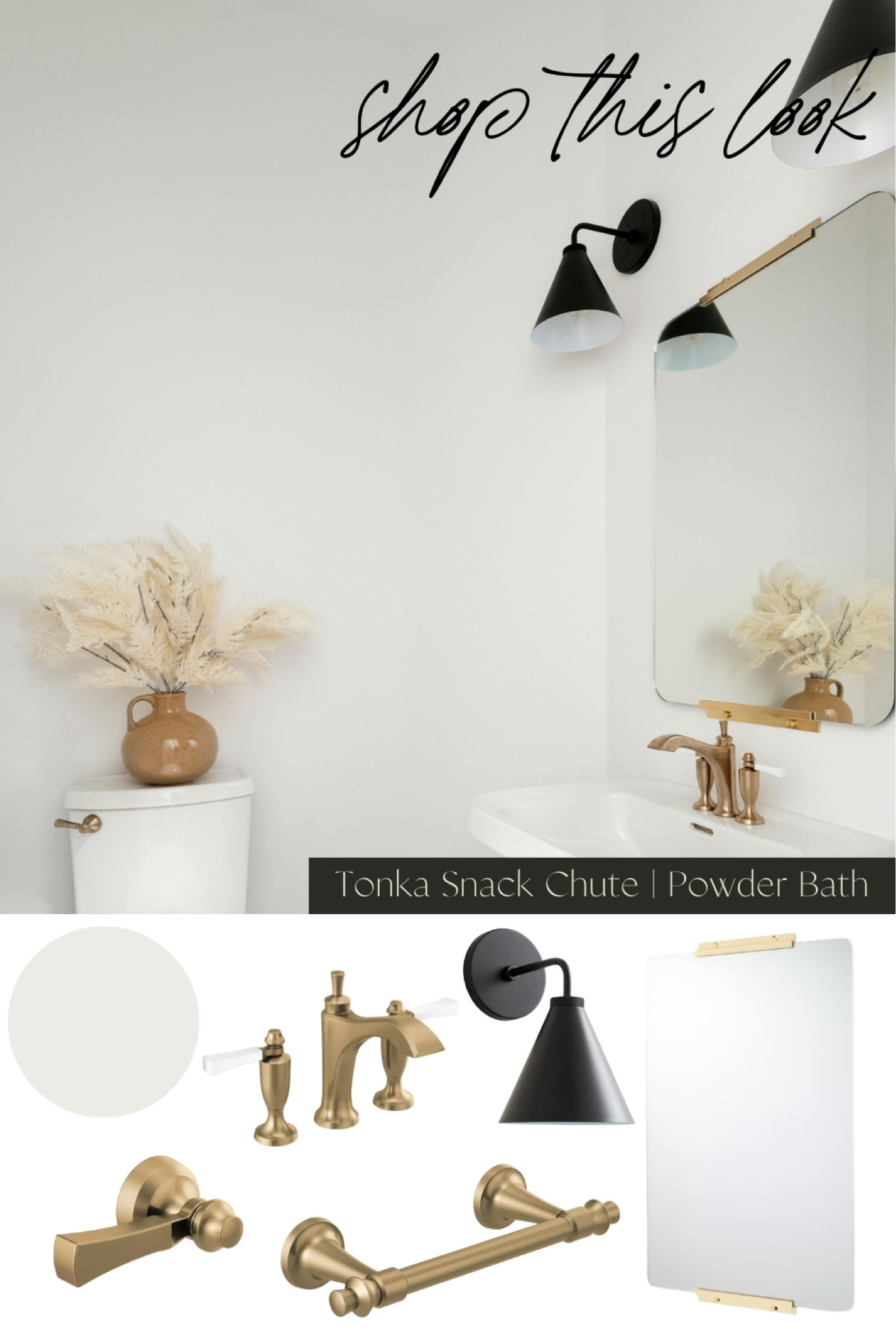 Check out this powder bath at our #TonkaSnackChute project! 

#LTKstyletip #LTKFind #LTKhome