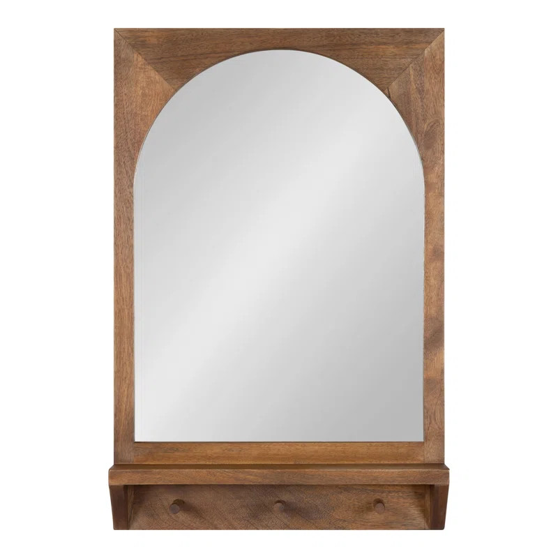 Julianna Rectangle Wood Wall Mirror | Wayfair North America