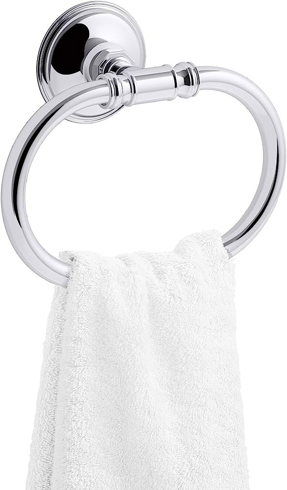 Kohler K-26501-CP Eclectic-Towel Rings, Polished Chrome | Amazon (US)