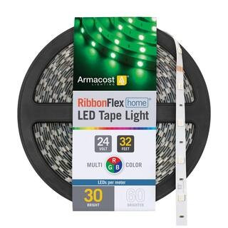 Armacost Lighting RibbonFlex Home 32.8 ft. (10 m) Multi-Color LED Tape Light 30 LEDs/Meter 613250 | The Home Depot