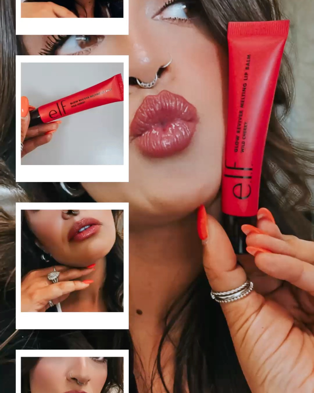 E.L.F cosmetics Glow Reviver Melting Lip Balm (wild cherry) 

LOVE THIS! So soft and smells great!

#makeup #lipgloss #elf #mua

#LTKBeauty #LTKSaleAlert #LTKSeasonal