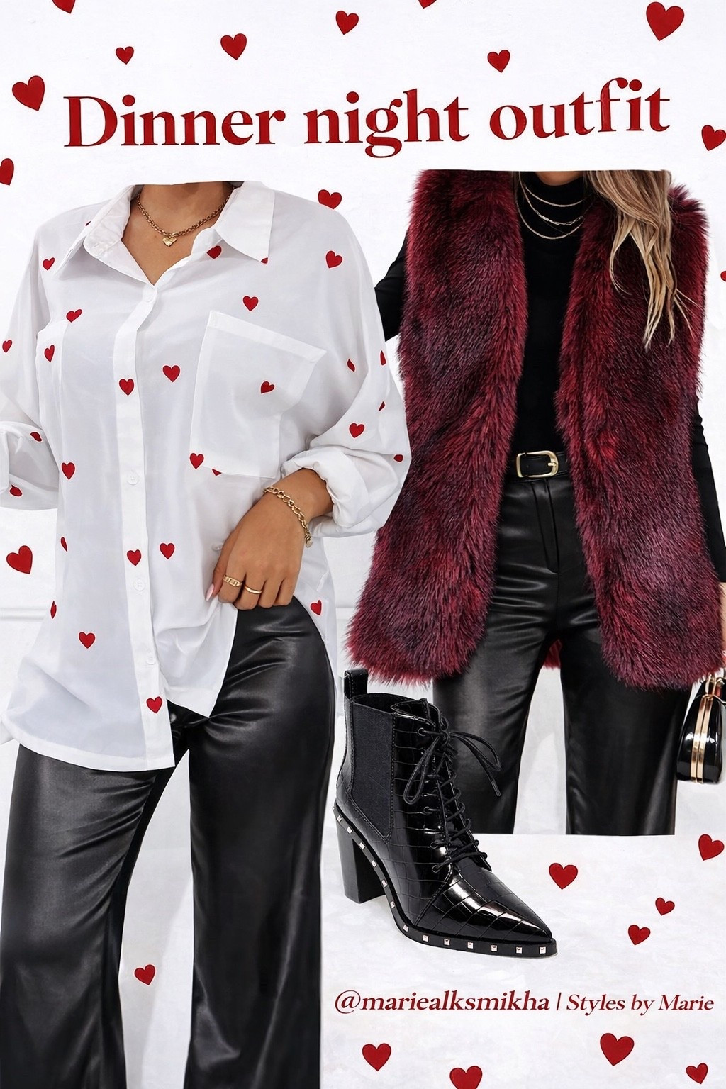 Dinner night outfit ♥️✨

#LTKgrwm #LTKootd #LTKValentine