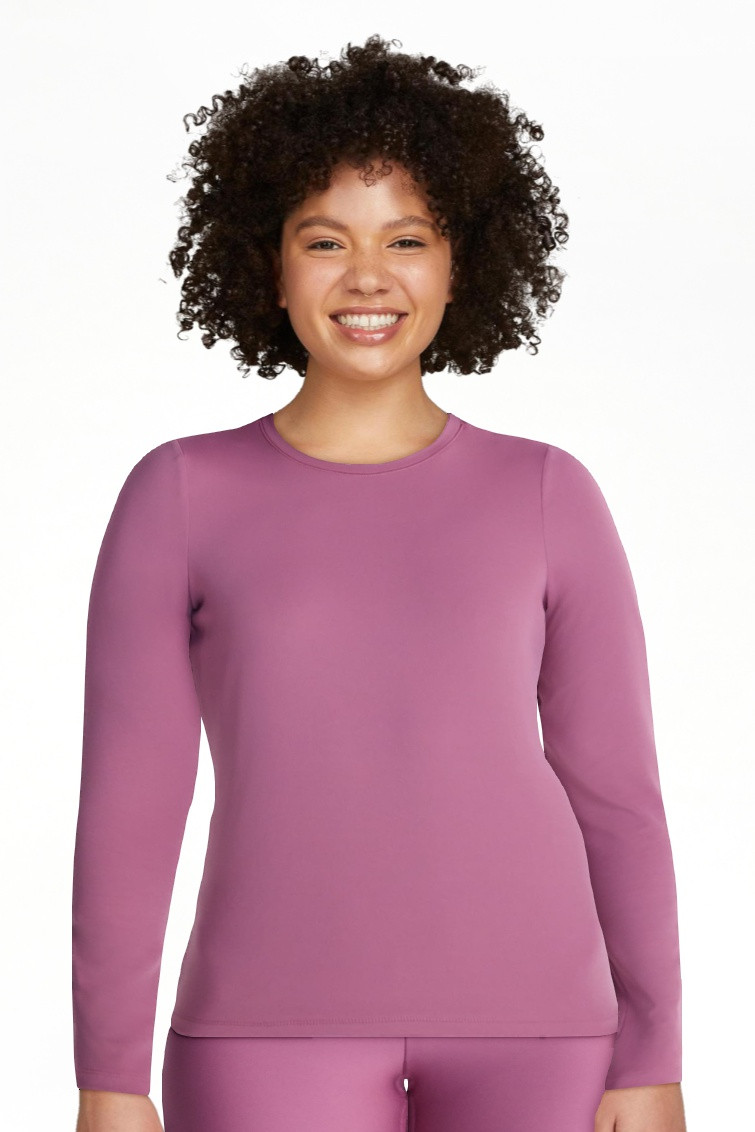 Avia Women’s and Women's Plus SoftSculpt Top with Long Sleeves, Sizes XS-4X | Walmart (US)