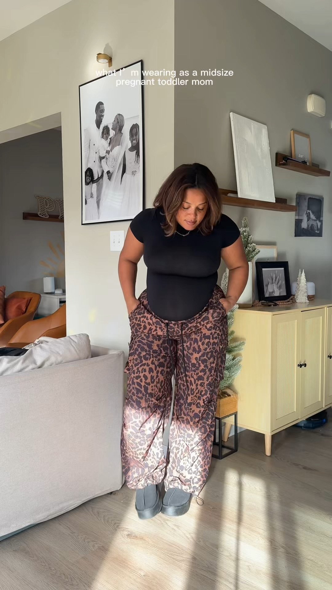 Pregnancy realistic ootd 

#LTKootd #LTKBump #LTKmomlife