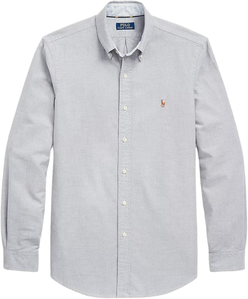 POLO RALPH LAUREN Men's Classic Oxford Long Sleeve Sport Shirt | Amazon (US)