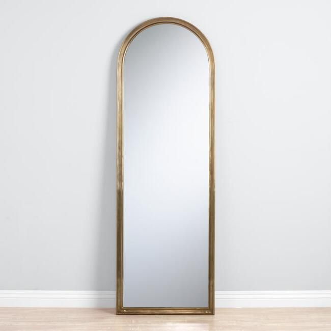 Arched Gold Mirror | World Market