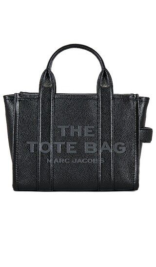 The Leather Mini Tote Bag in Black | Revolve Clothing (Global)