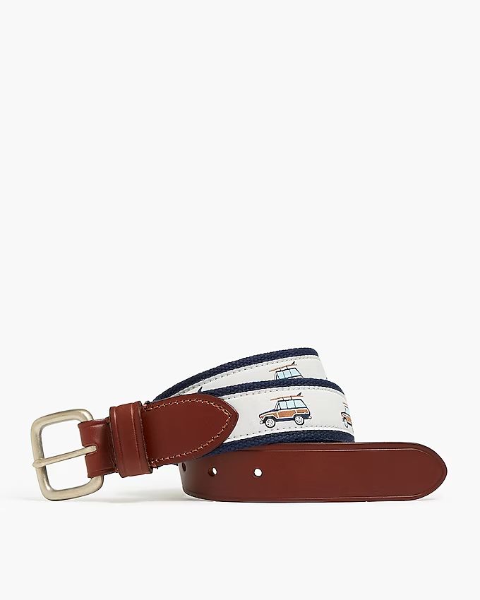 Boys' patterned belt | J.Crew Factory