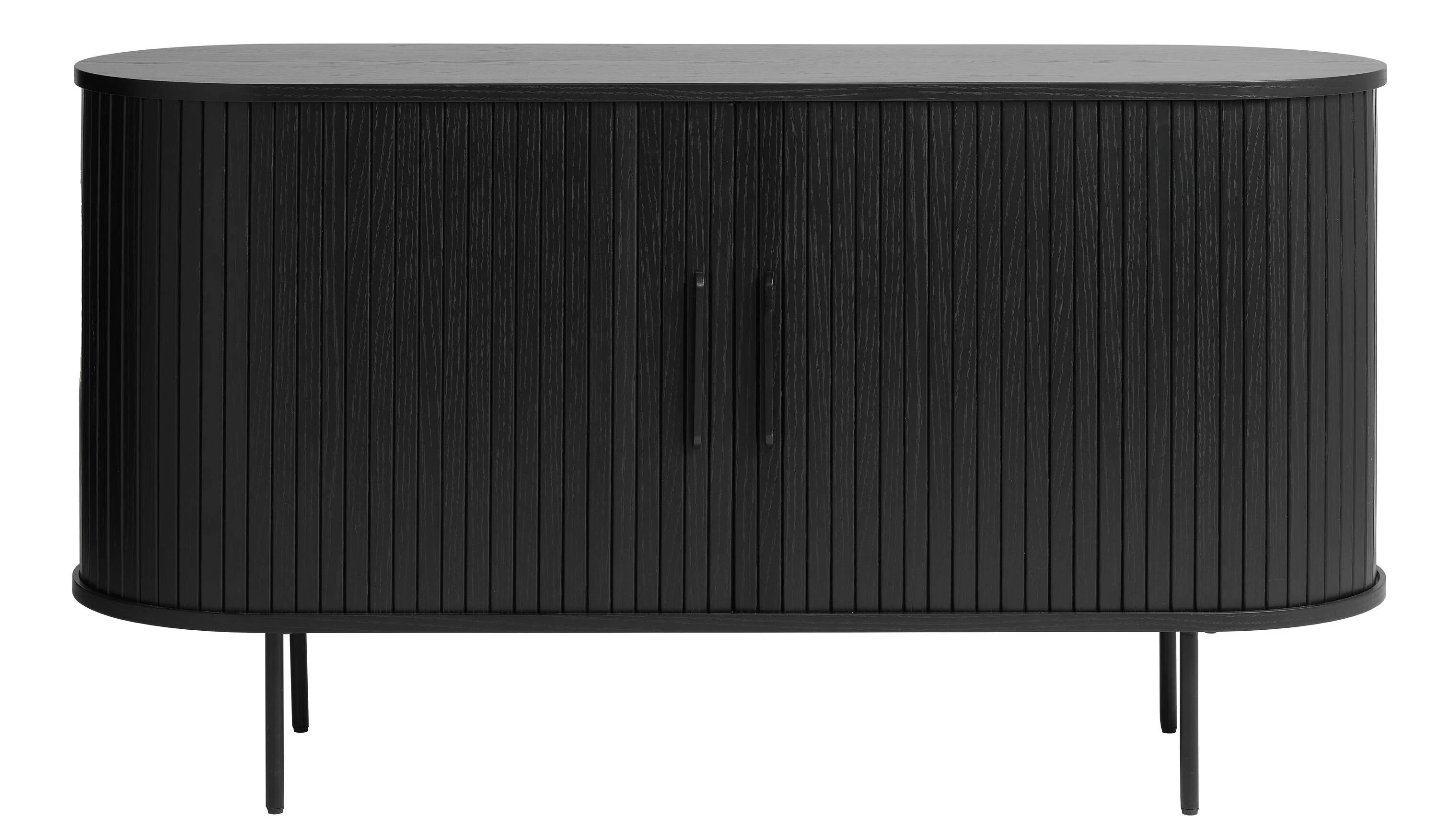 Lowe's 55-in W 2-Door Black Oak Accent Cabinet | NL-4623-BLK | Lowe's