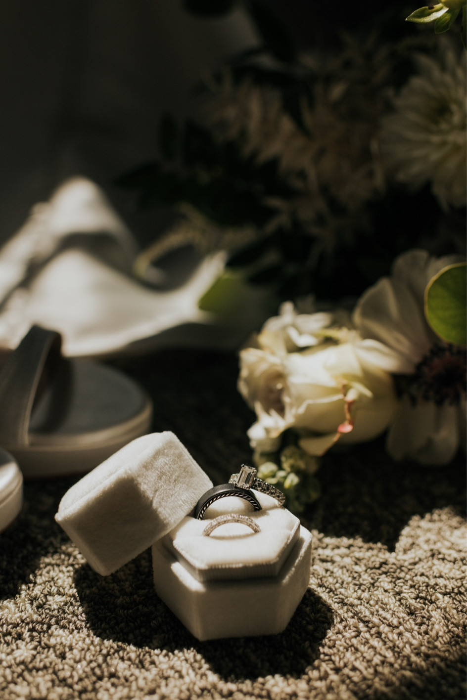 Masculine minimalist fine jewelry wedding band for him.

#LTKwedding