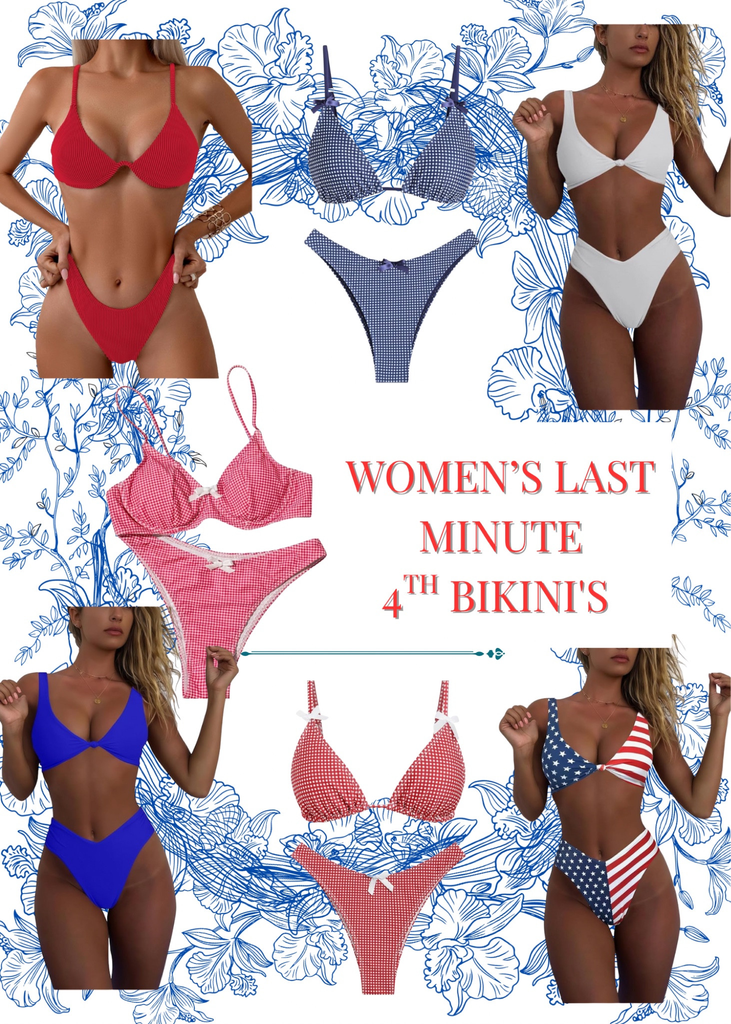 Women’s 4th of July Swimsuits! #lastminute #4thofJuly #Amazon

#LTKFindsUnder50 #LTKSeasonal #LTKSwim