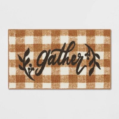 20"X34"Harvest Gather Rug Beige - Threshold™ | Target