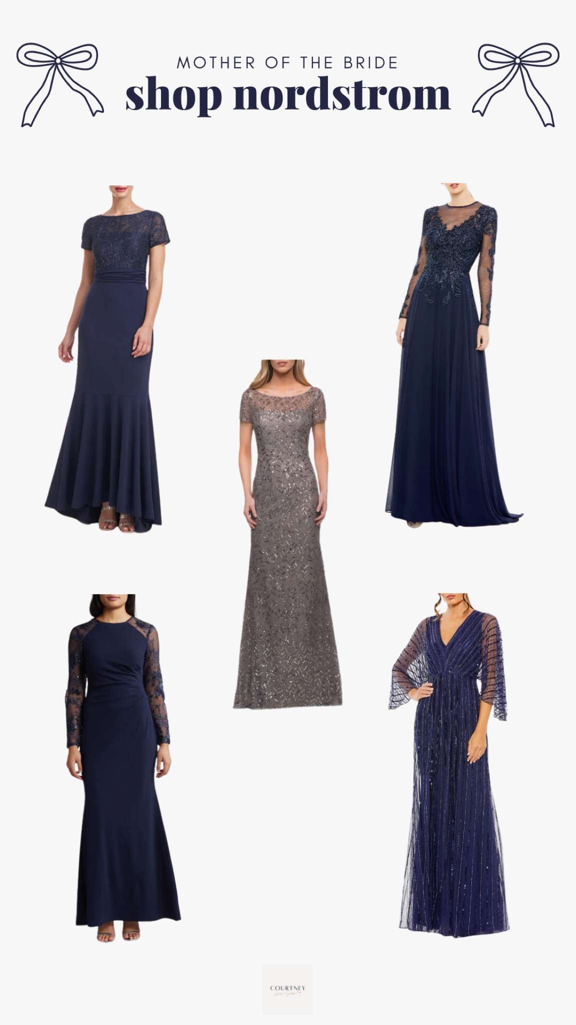 Make a statement at your daughter’s wedding with Nordstrom’s stunning selection of mother of the bride dresses. Embrace the elegance of navy and the luxury of lace, sequins, and flowing silhouettes that are as comfortable as they are beautiful. These dresses are designed to celebrate you, the timeless beauty behind the bride. Shop the collection and find the perfect gown that complements the joyous occasion. #MotherOfTheBrideDresses #NavyElegance #NordstromStyle 

#LTKover40 #LTKparties #LTKwedding
