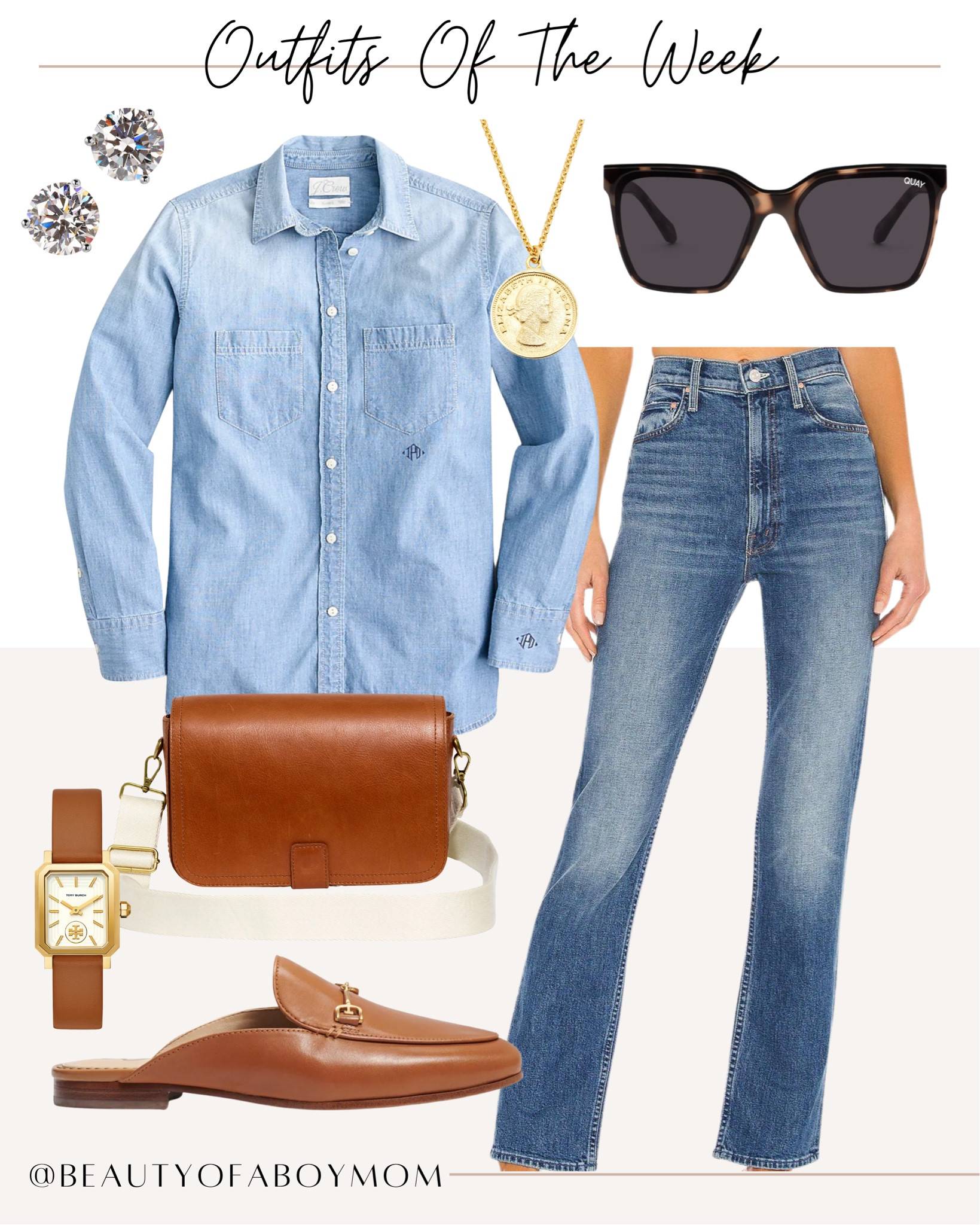 Fall outfit inspo - denim on denim - style tip - staple wardrobe - winter fashion - mules 

#LTKSeasonal #LTKshoecrush #LTKstyletip