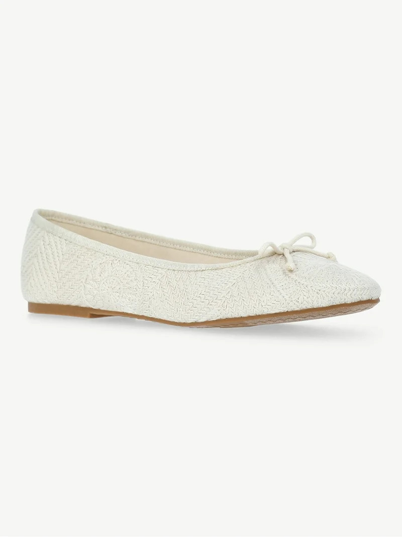 No Boundaries Women's Boho Ballet Flat | Walmart (US)