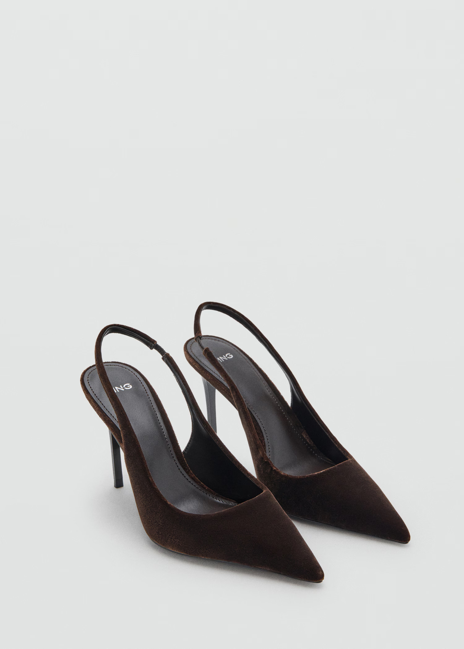 Velvet heeled shoes - Women | MANGO United Kingdom | MANGO (UK)