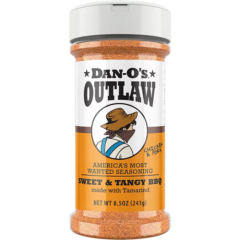 Dan-O's Outlaw 8.5 oz Sweet & Tangy BBQ Seasoning | Academy Sports + Outdoors