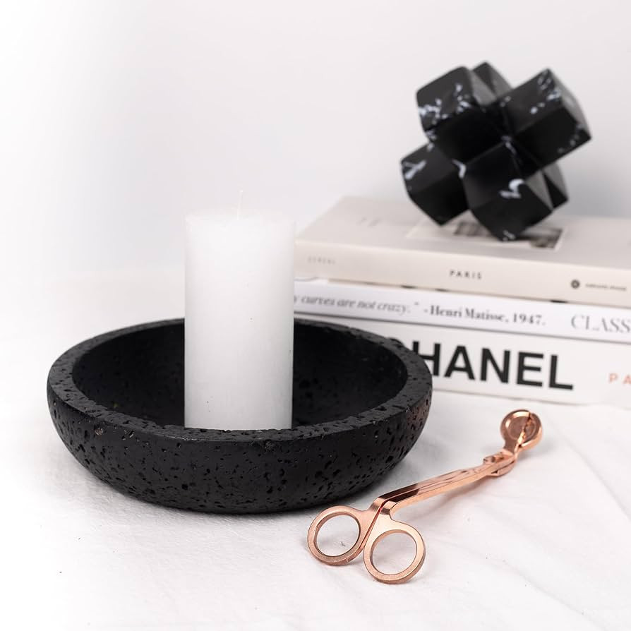 Travertine decorative bowls for home decor. Key bowl for entryway table in a choice of three colo... | Amazon (US)