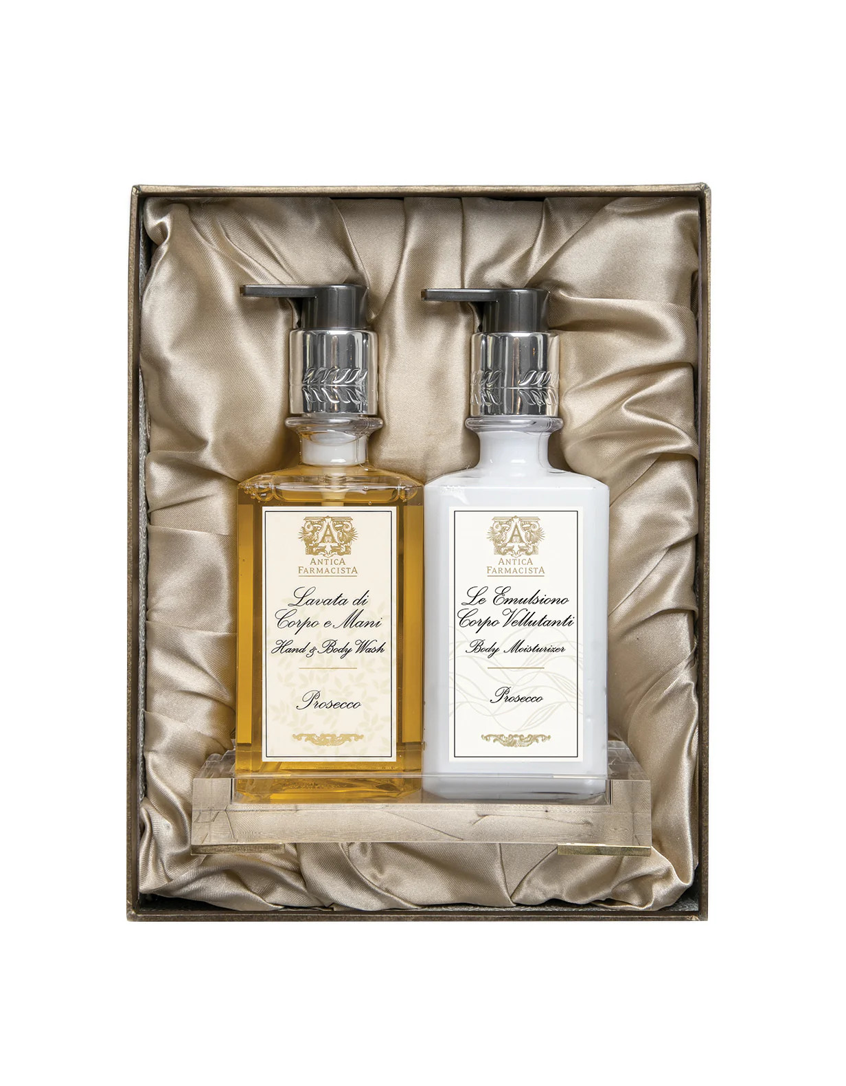 Acrylic Bath &amp; Body Gift Set: Prosecco | Antica Farmacista