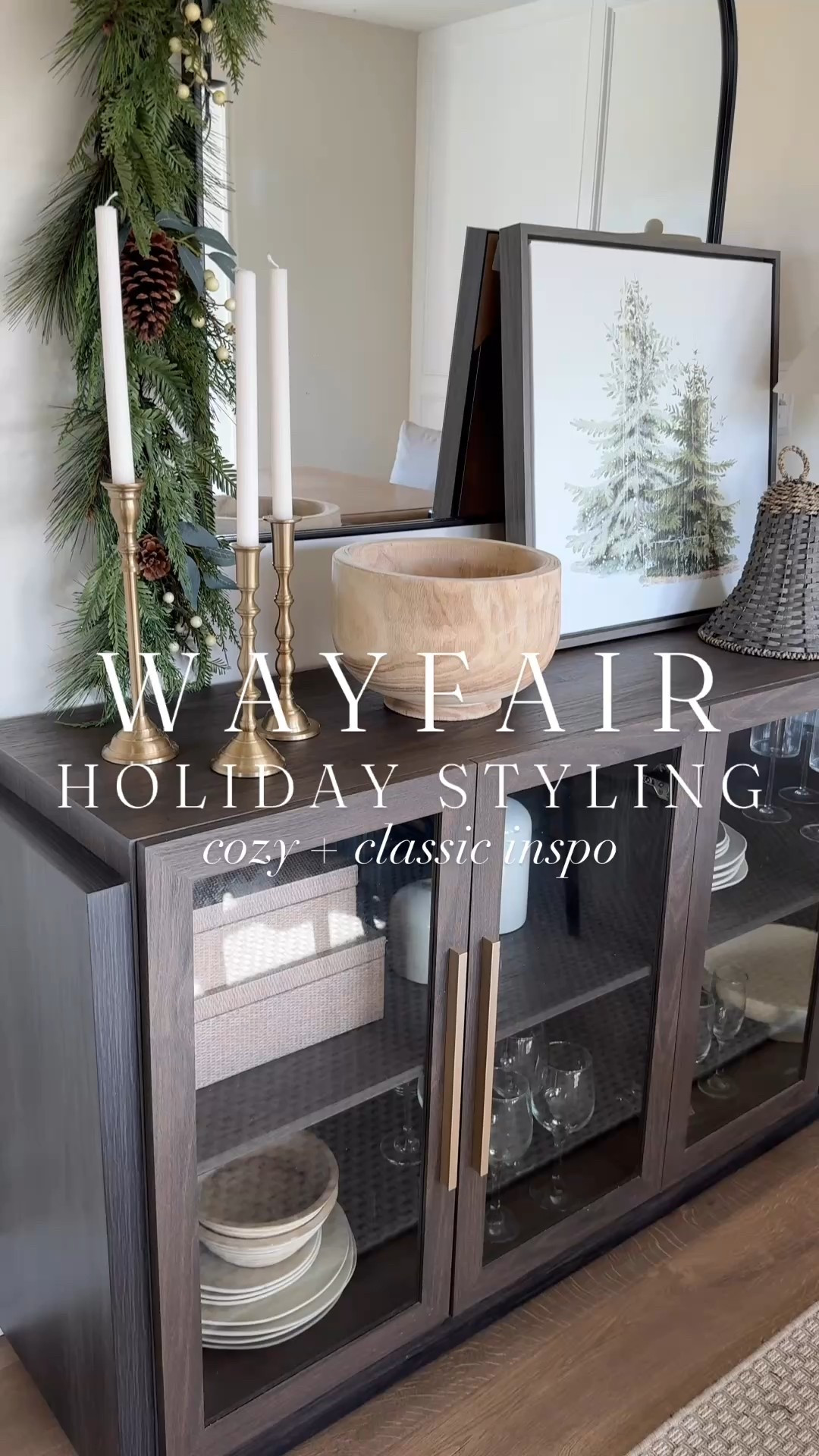 I am obsessed with how this sideboard styling turned out! All wayfair finds!!

Christmas decor, sideboard, Christmas art, wall mirror, arched mirror, table decor, home decor 

#LTKSaleAlert #LTKHome #LTKHoliday