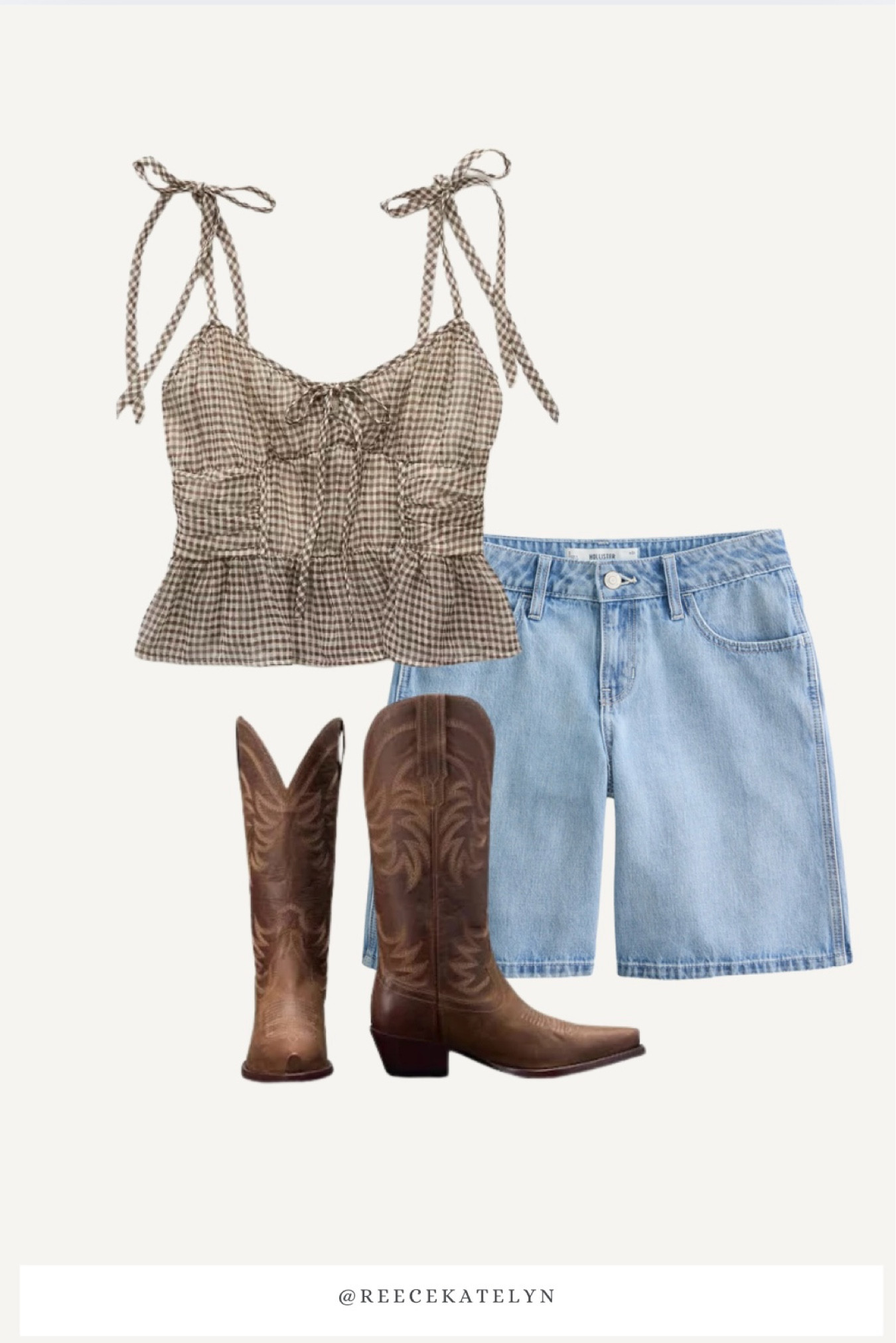 Fall transitional outfit western country concert 