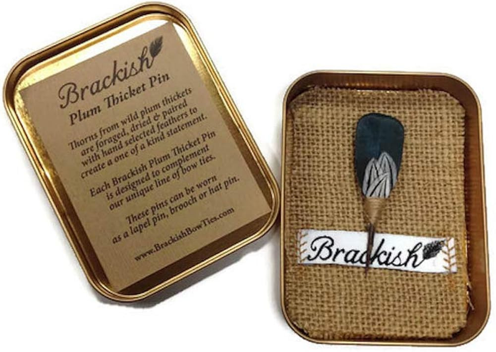 Brackish - Plum Thicket Lapel Pin - Plott | Amazon (US)