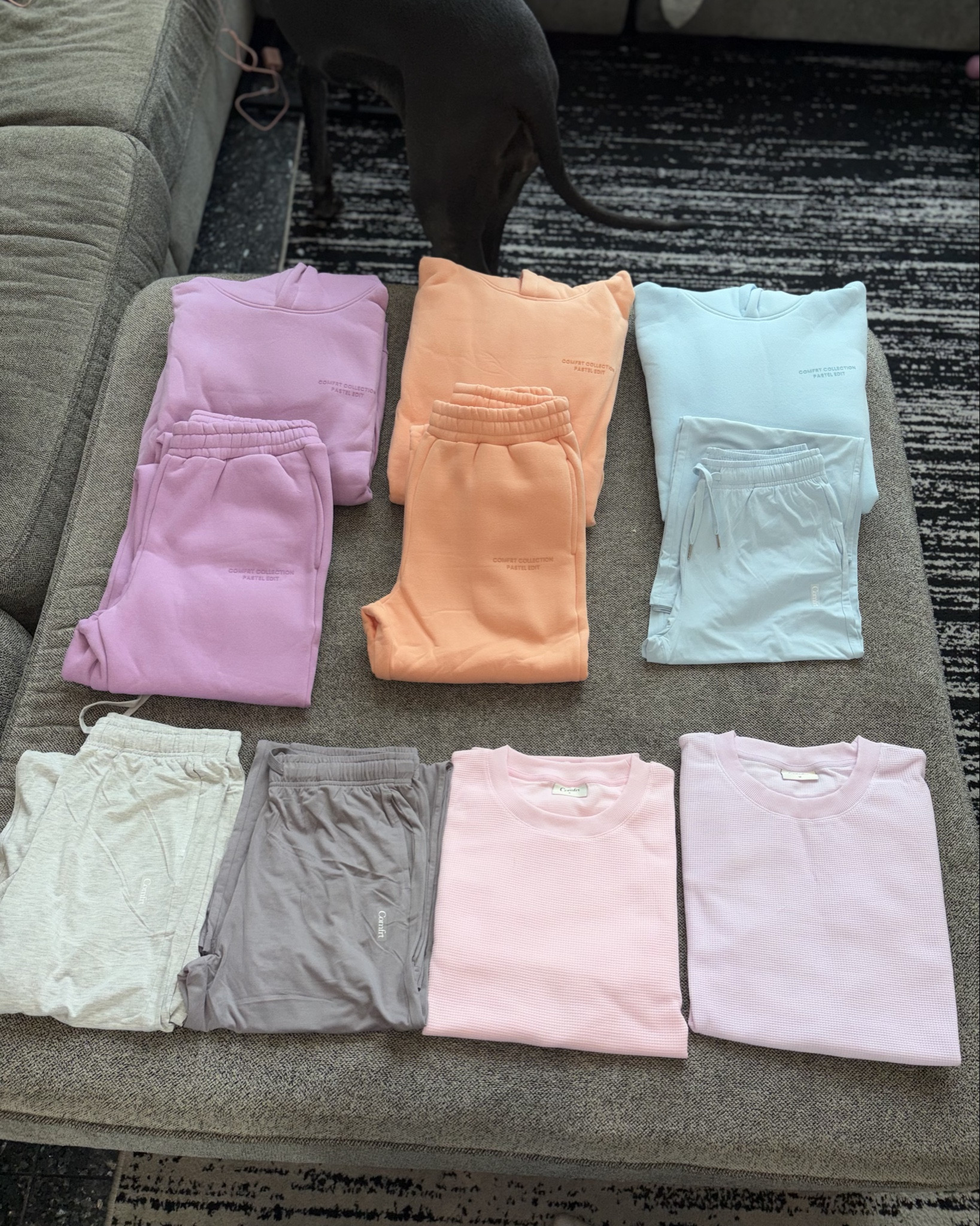 spring pastels but make it lounge wear 🌸☂️🥕🦋

#LTKfitnessgoals #LTKActive #LTKgrwm