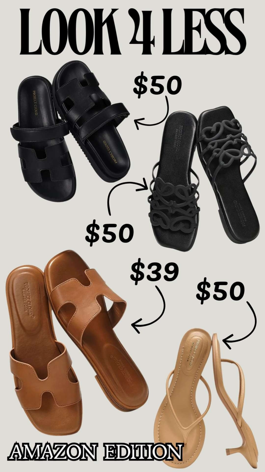 My favorite look for less shoes from Amazon.  Think Hermes, Miu Miu, Loro Piana and Loewe but at much better prices.   

 #LTKmomlife #LTKOver40 #LTKSaleAlert