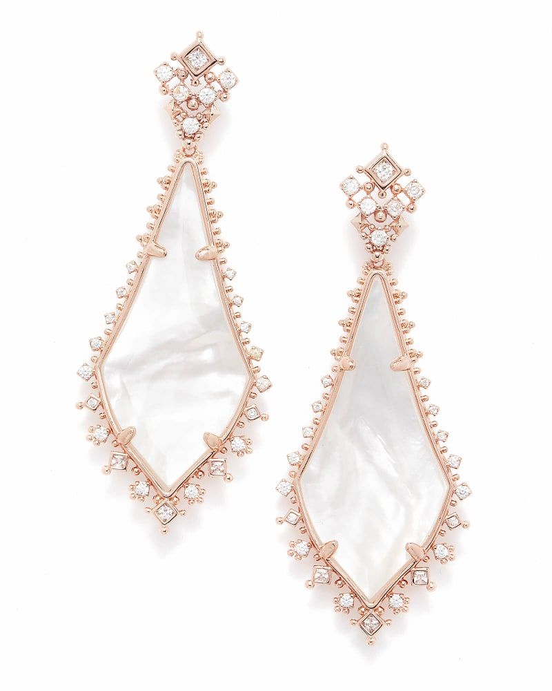 Martha Statement Earrings in Rose Gold | Kendra Scott