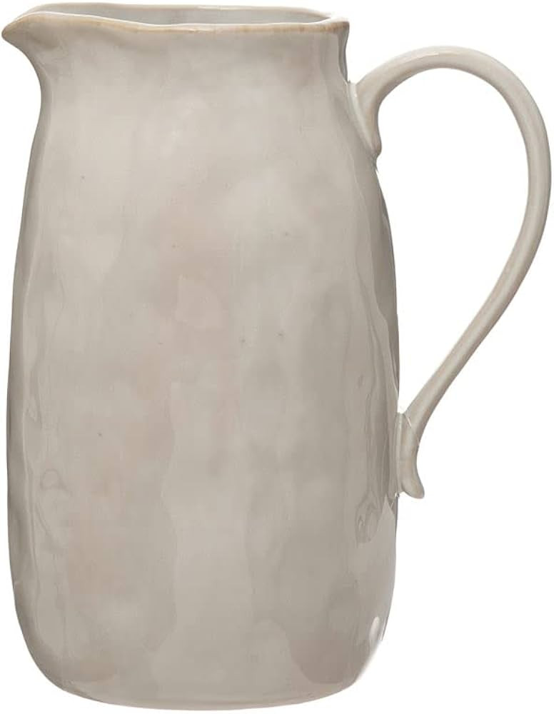 Creative Co-Op Stoneware Pitcher, Reactive Glaze | Amazon (CA)