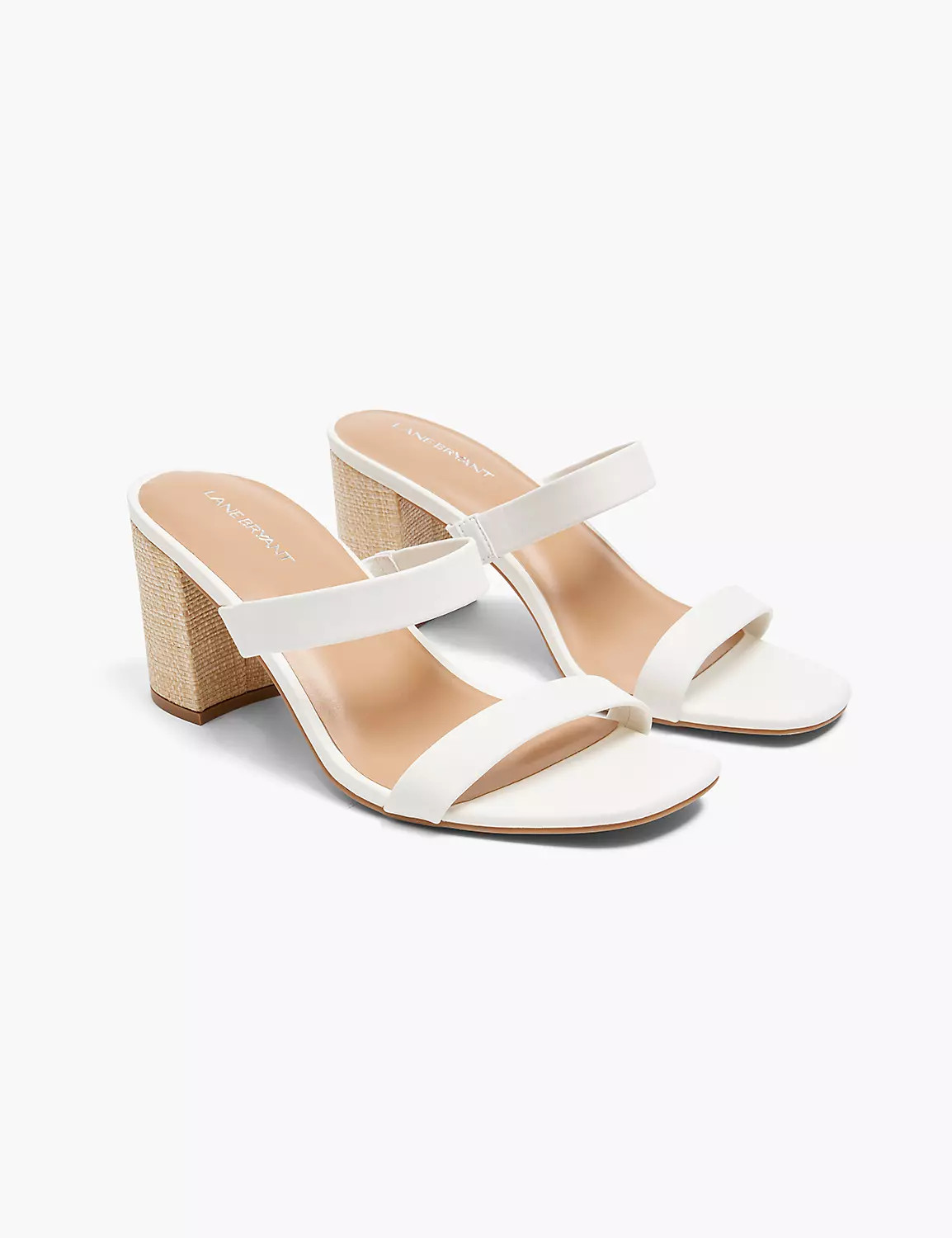 Dream Cloud Double-Band Low Block Heel | LaneBryant | Lane Bryant (US)