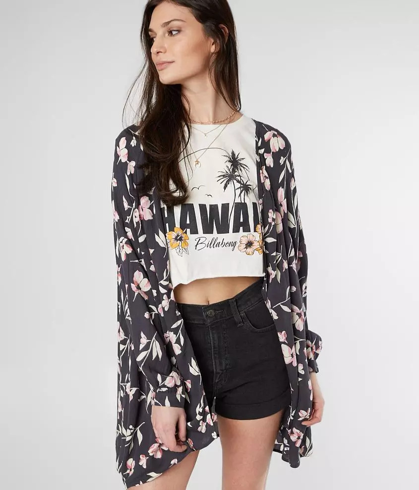 Salty Shoreline Kimono | Buckle