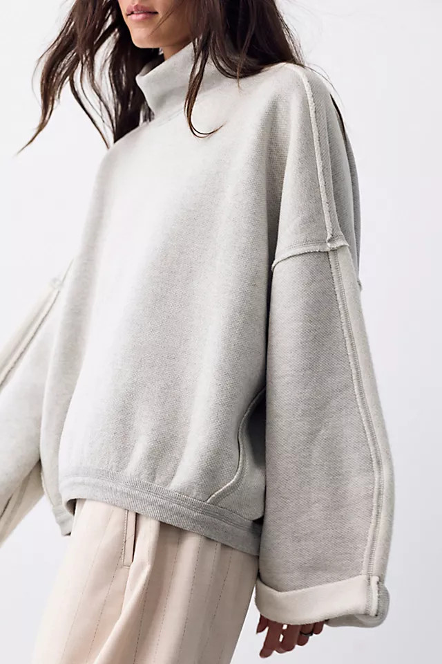 We The Free Mod In This Funnel-Neck Pullover | Free People (Global - UK&FR Excluded)