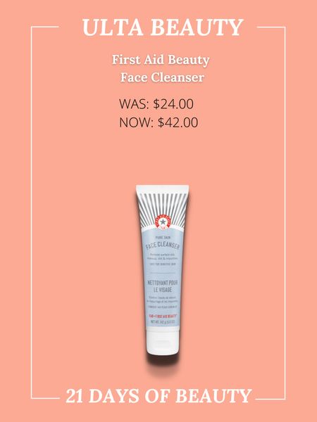 First Aid Beauty Face Cleanser 



#LTKbeauty #LTKunder50 #LTKsalealert