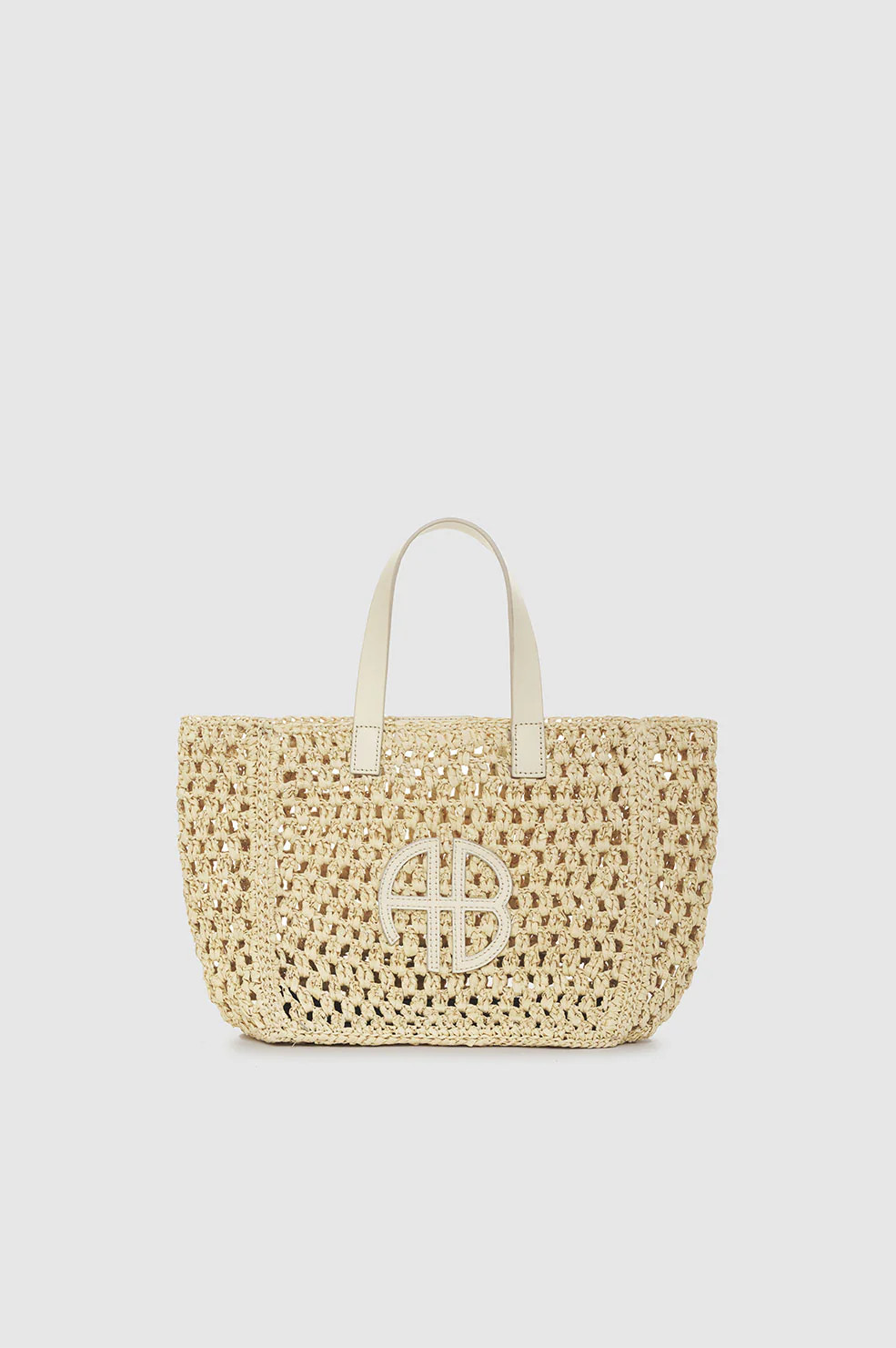ANINE BING Small Rio Tote in Cream | Anine Bing