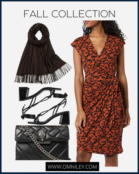 Easy fall workwear look! Workwear outfit, business casual outfit, wrap dress, Amazon fashion, Amazon finds.

#LTKunder50 #LTKworkwear #LTKSeasonal