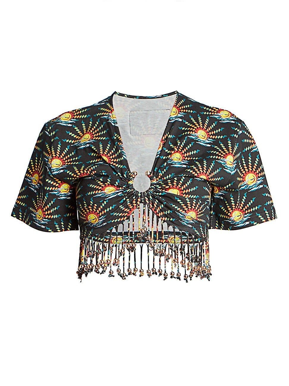 Sun Cropped T-Shirt | Saks Fifth Avenue