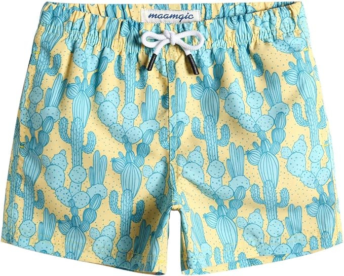 maamgic Swim Trunks Boys Toddler Bathing Suits for Kids Swimwear Baby Boy Swimsuit Boys Swim Shor... | Amazon (US)