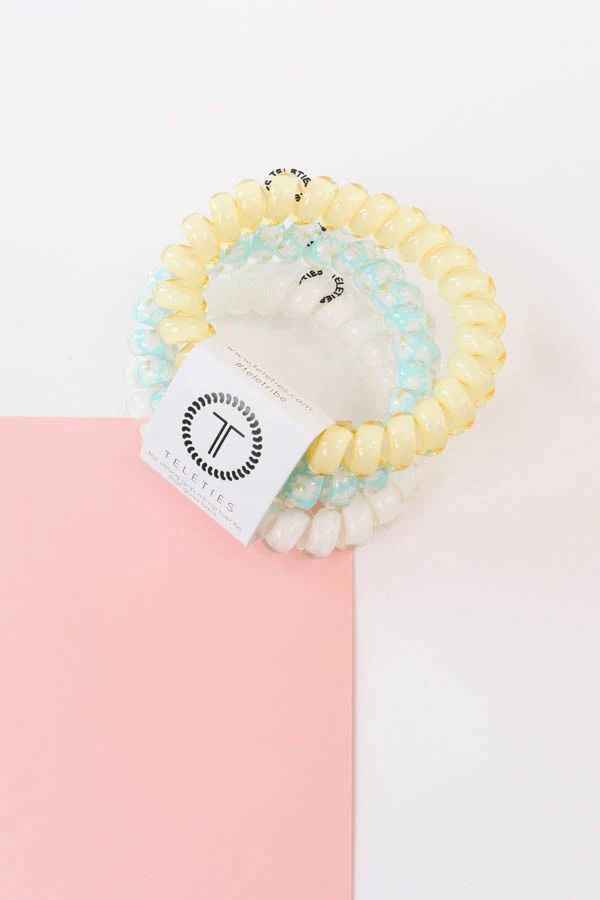 Teleties Large Hair Ties - Oopsy Daisy | The Impeccable Pig