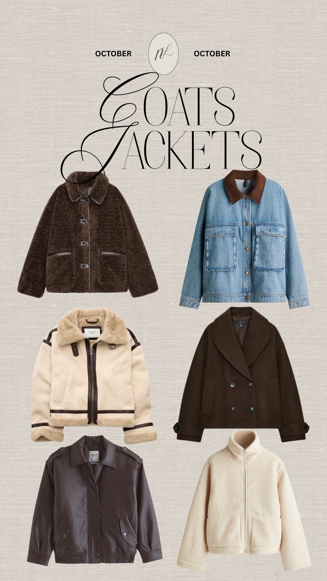 Fall coats and jackets. Shearling jackets, oversized fleece, denim wear, and short trench coats. 

 

Follow my LTK @whereyourheartisnow on the @shop.LTK app to view this post and get my exclusive app-only content!

#liketkit 
@shop.ltk
https://liketk.it/5r2ZU

#LTKSeasonal #LTKU #LTKSaleAlert
