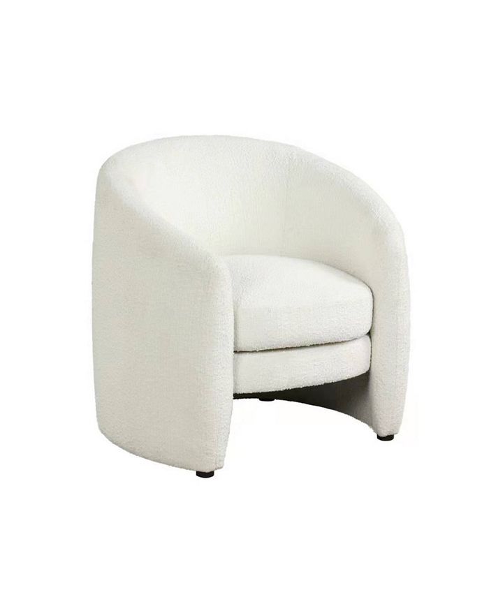 JGW Furniture Boucle Accent Chair & Reviews - Furniture - Macy's | Macys (US)